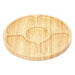BAMBOO PLATO 28CM Z1100 ZOKURA - Сервизи чаши и чинии<<<Домашни потреби<<<Кухня<<<Praktiker