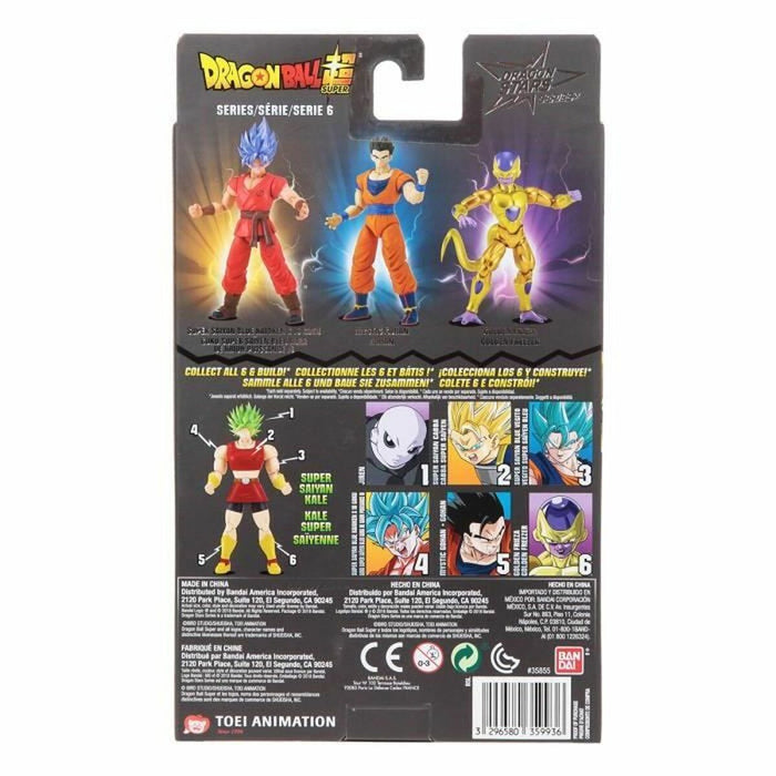Action Figure Bandai Dragon Ball Freezer Stars 17 cm 26 x 6 x 16 cm Golden