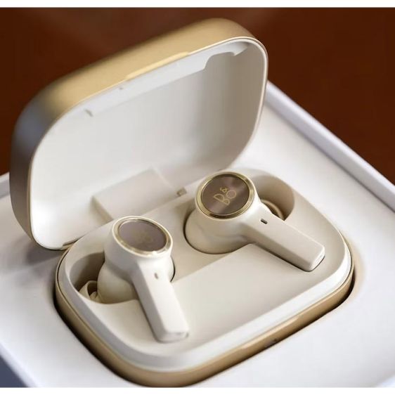 Bang & Olufsen Beoplay EX Gold Tone wireless headphones