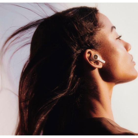 Bang & Olufsen Beoplay EX Gold Tone wireless headphones