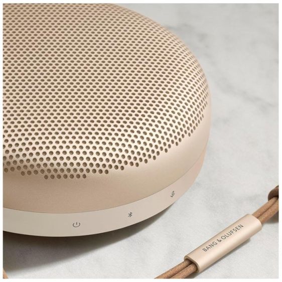 Bang & Olufsen Beosound A1 2nd Gen Gold Tone Bluetooth speaker