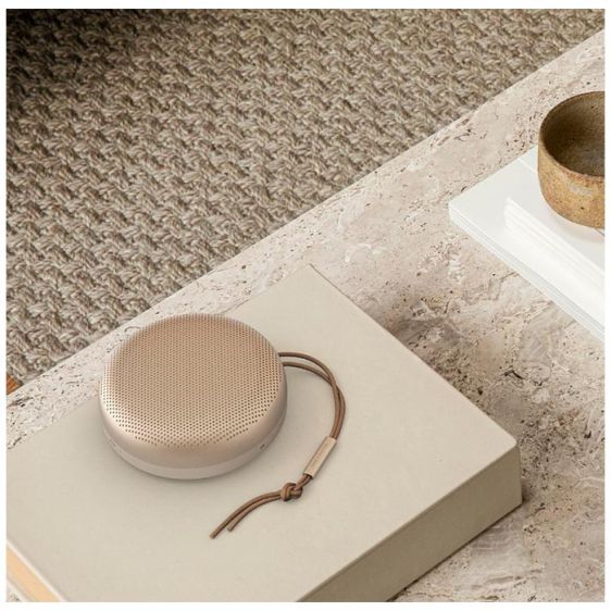 Bang & Olufsen Beosound A1 2nd Gen Gold Tone Bluetooth speaker
