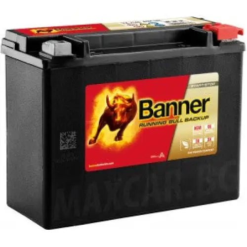 BANNER RUNNING BULL AGM BACKUP 20AH 300A R+ - АКУМУЛАТОРИ<<<MaxCar
