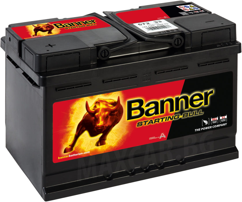 BANNER STARTING BULL 72AH 650A L+