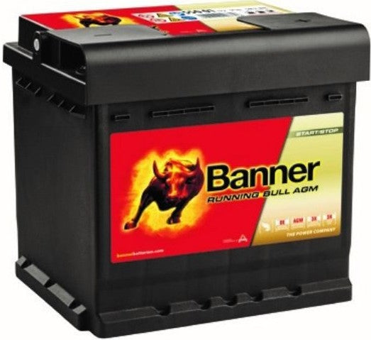 BANNER RUNNING BULL AGM 50AH 540A R+