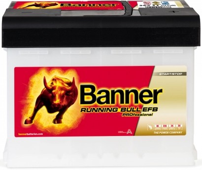 BANNER RUNNING BULL EFB PROFESSIONAL 65AH 640A R+