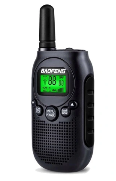 Walkie-Talkie Baofeng BF-T6 Panda Schwarz, 2 pcs