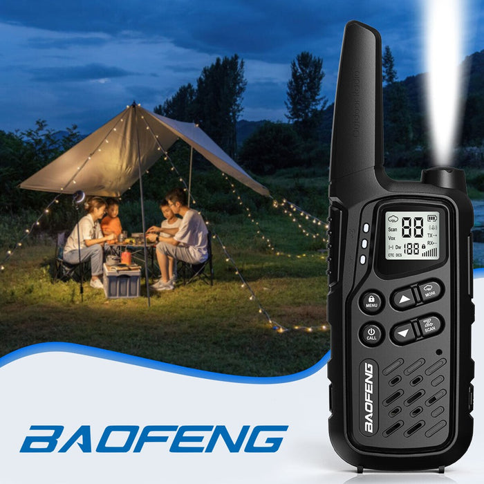 Walkie-Talkie Baofeng BF-T25E Black, 2 pieces