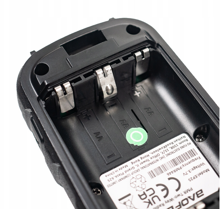 Walkie-Talkie Baofeng BF-T25E Green, 2 pieces