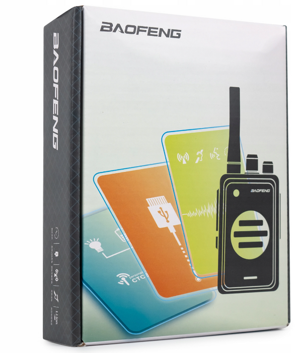 Walkie-Talkie Baofeng BF-T25E Green, 2 pieces