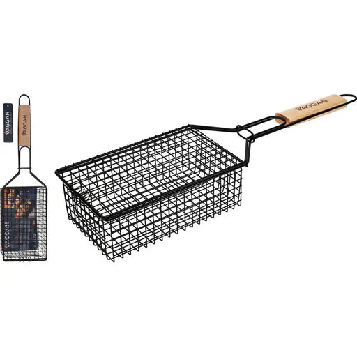 BARBECUE BASKET VAGGAN C80901310 - Оборудване барбекю<<<Барбекю<<<Градина<<<Praktiker