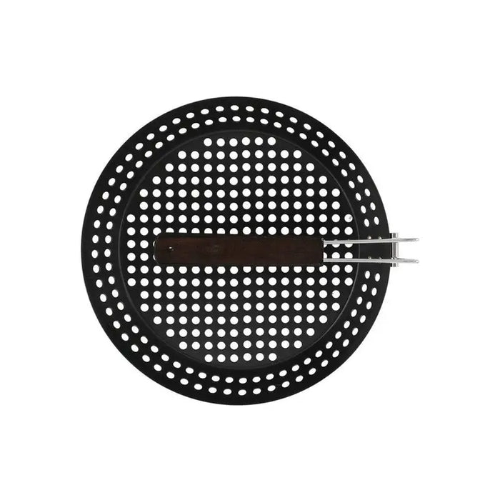 BARBECUE PAN F30CM MUSTANG Black Line - Оборудване барбекю<<<Барбекю<<<Градина<<<Praktiker
