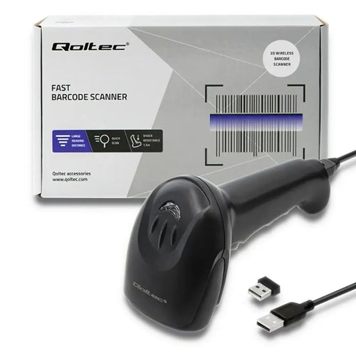 Barcode Reader Qoltec 50868 - Мулти Четец за Карти<<<Компютър Мрежи и компоненти<<<Компютри| Електроника<<<BigBuy&&&Bar