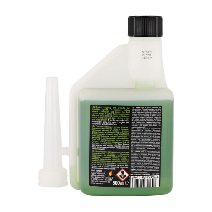 GASOLINE ADDITIVE 500ML CONCENTRATE 1:1000 BARDAHL BAR-1149