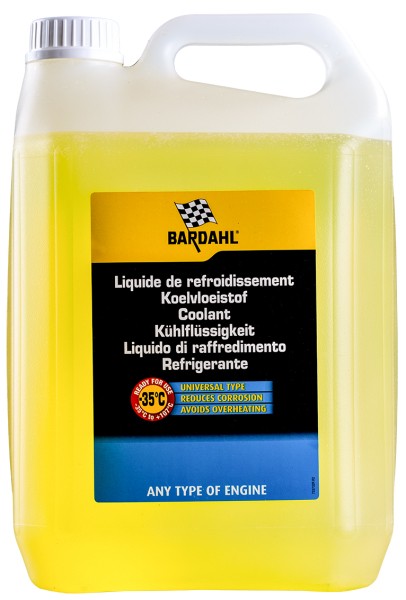 BARDAHL Антифриз универсален концентрат жълт 5L