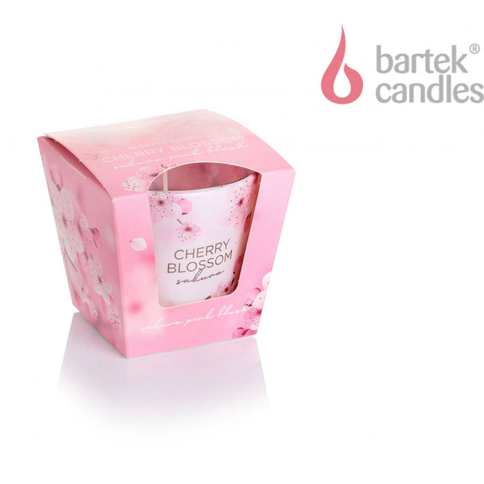 CHERRY BARTEK GLASS CANDLE