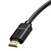Baseus 2x HDMI 2.0 4K 60Hz Cable 3D HDR 18Gbps 5m (black) - Video cables<<<Cables<<<IT Accessories<<<InnproXML&&&Video