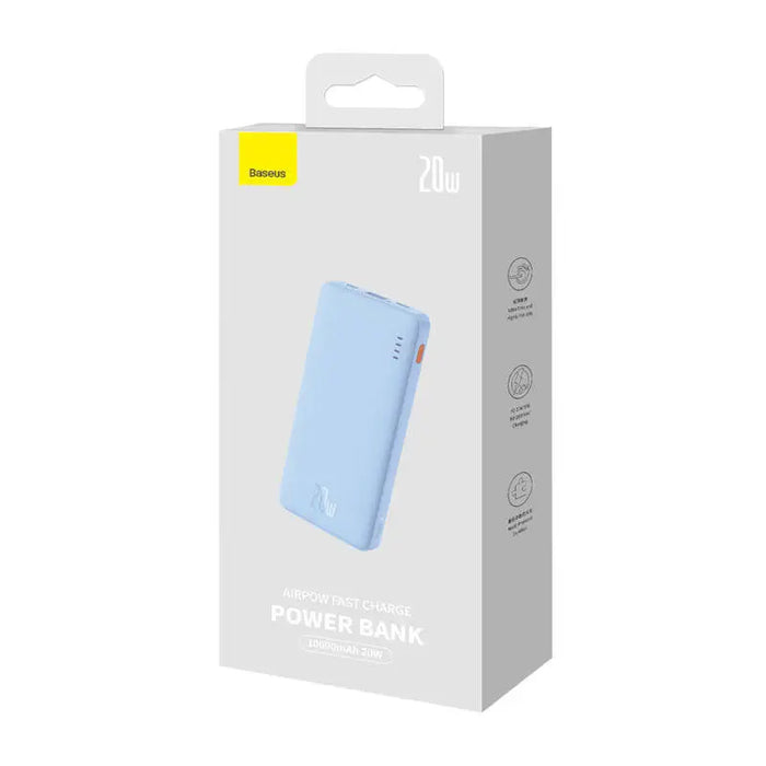 Baseus Airpow 10000 mAh 20W powerbank (blue) - Powerbanks<<<GSM