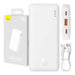 Baseus Airpow 10000mAh 20W powerbank (white) - Powerbanks<<<GSM