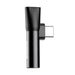 Baseus Audio Adapter USB-C to Mini Jack 3.5mm + USB-C (black) - Audio adapters<<<GSM Accessories<<<InnproXML&&&USB