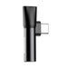 Baseus Audio Adapter USB-C to Mini Jack 3.5mm + USB-C (black) - Audio adapters<<<GSM Accessories<<<InnproXML&&&USB