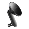Baseus Big Energy car mount with wireless charger 15W for Iphone 12 / Iphone 13 (Black) - Phone holders<<<Car