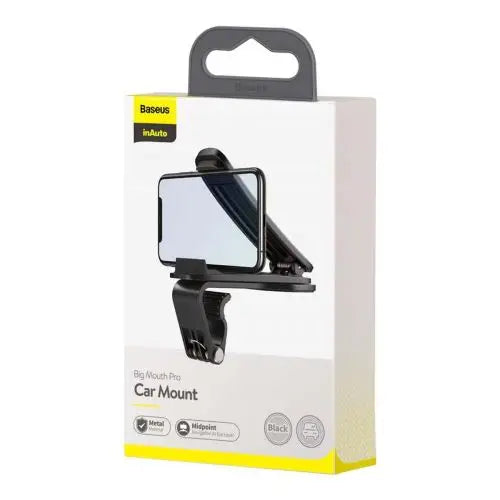 Baseus Big Mouth Pro car holder (black) - Car mount<<<Accessories<<<Основна<<<DunaXML&&&Phone holders<<<Car