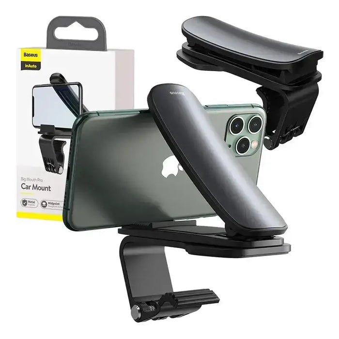 Baseus Big Mouth Pro car holder (black) - Phone holders<<<Car accessories<<<InnproXML&&&Cell phone