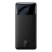 Baseus Bipow Fast Charging Power Bank 10000mAh 20W Black (Overseas Edition) + USB-A - Micro USB 0.25m Black Cable