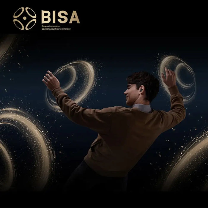 Baseus Bowie MA20 Pro TWS Wireless Headphones with ANC and IPX6 - Black - Headphones and speakers<<<HurtelXML