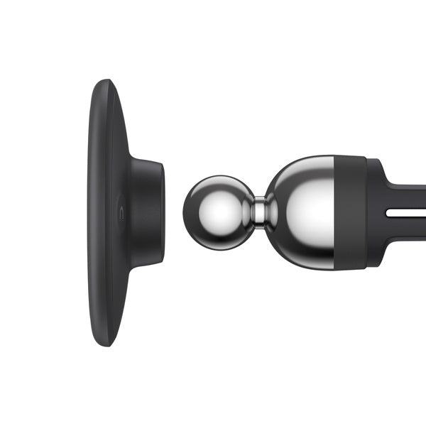 Baseus C01 Overseas Edition magnetic car holder for air vent - black - Cell phone holders<<<HurtelXML