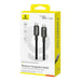 Baseus Cable USB Tungsten Gold USB-C to USB-C 100W 1,5m (black) - USB-C to USB-C<<<USB cables<<<GSM