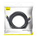 Baseus Cafule 4KHDMI Male To 4KHDMI Male Adapter Cable 5m Black - Video cables<<<Cables<<<IT