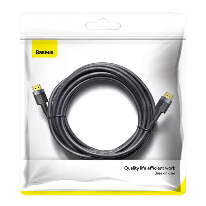 Baseus Cafule 4KHDMI Male To 4KHDMI Male Adapter Cable 5m Black - Video cables<<<Cables<<<IT
