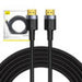 Baseus Cafule 4KHDMI Male To 4KHDMI Male Adapter Cable 5m Black - Video cables<<<Cables<<<IT