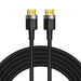 Baseus Cafule 4KHDMI Male To 4KHDMI Male Adapter Cable 5m Black - Video cables<<<Cables<<<IT