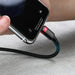 Baseus Cafule Cable Type-C to iP PD 18W 1m Red + Black - USB-C to Lightning<<<USB cables<<<GSM Accessories<<<InnproXML