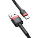 Baseus Cafule cable USB-C 2A 2m (Red + Black) - USB to USB-C<<<USB cables<<<GSM Accessories<<<InnproXML&&&Cell phone