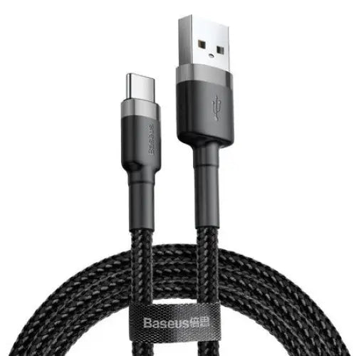 Baseus Cafule cable USB-C 3A 0.5m (Gray + Black) - USB to USB-C<<<USB cables<<<GSM Accessories<<<InnproXML&&&Cell phone