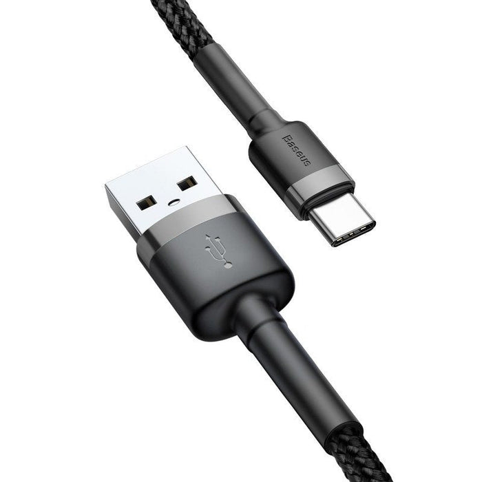 Baseus Cafule cable USB-C 3A 1m (Gray + Black) - USB to USB-C<<<USB cables<<<GSM Accessories<<<InnproXML&&&Cell phone