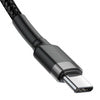 Baseus Cafule Cable USB-C PD 2.0 QC 3.0 60W 1m (Black + Gray) - USB-C to USB-C<<<USB cables<<<GSM