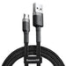 Baseus Cafule Cable USB For Micro 2A 3m Gray + Black - USB to Micro USB<<<USB cables<<<GSM