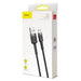 Baseus Cafule Cable USB For Micro 2A 3m Gray + Black - USB to Micro USB<<<USB cables<<<GSM