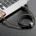 Baseus Cafule Cable USB Lightning 1.5 A 2m (Gold + Black) - USB to Lightning<<<USB cables<<<GSM