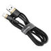 Baseus Cafule Cable USB Lightning 1.5 A 2m (Gold + Black) - USB to Lightning<<<USB cables<<<GSM