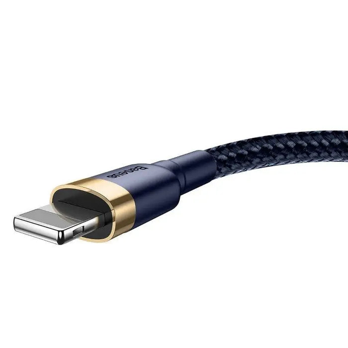 Baseus Cafule Lightning cable 2.4A 1m (Gold + Dark blue) - USB to Lightning<<<USB cables<<<GSM