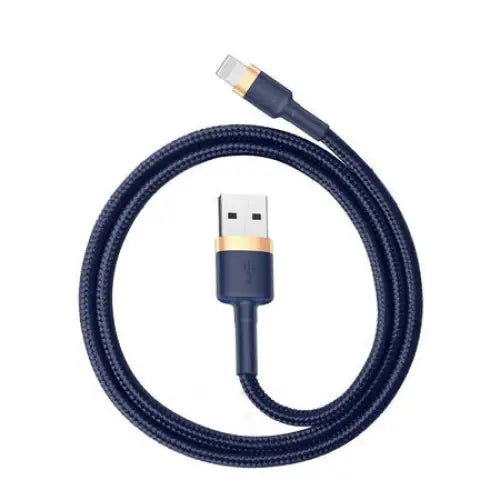 Baseus Cafule Lightning cable 2.4A 1m (Gold + Dark blue) - USB to Lightning<<<USB cables<<<GSM