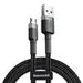Baseus Cafule Micro USB cable 1.5A 2m (Gray + Black) - USB to Micro USB<<<USB cables<<<GSM