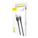 Baseus Cafule Micro USB cable 1.5A 2m (Gray + Black) - USB to Micro USB<<<USB cables<<<GSM