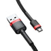 Baseus Cafule Micro USB cable 2.4A 1m (Red+ Black) - USB to Micro USB<<<USB cables<<<GSM Accessories<<<InnproXML&&&Cell